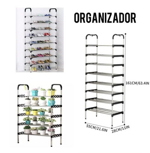 Zapatero organizador 8 niveles