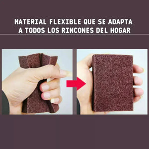 ESPONJA NINJA PARA COCINA X 4 UNIDADES