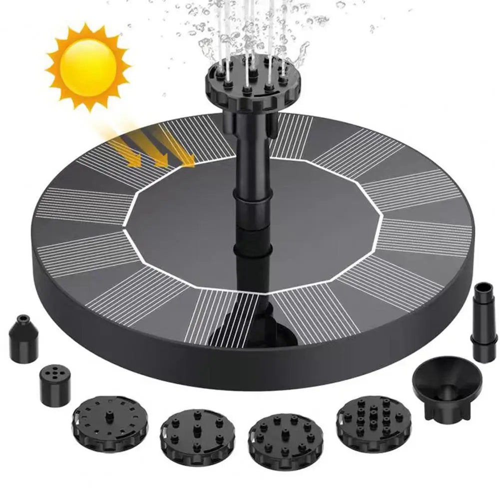 Fuente de agua solar