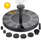 Fuente de agua solar