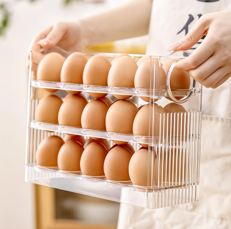 Contenedor Organizador De Huevos