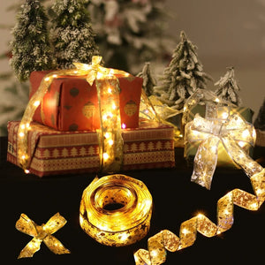 CINTA NAVIDAD CON LUZ LED X 4 METROS
