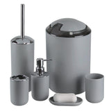SET ACCESORIOS BAÑO 6 PIEZAS