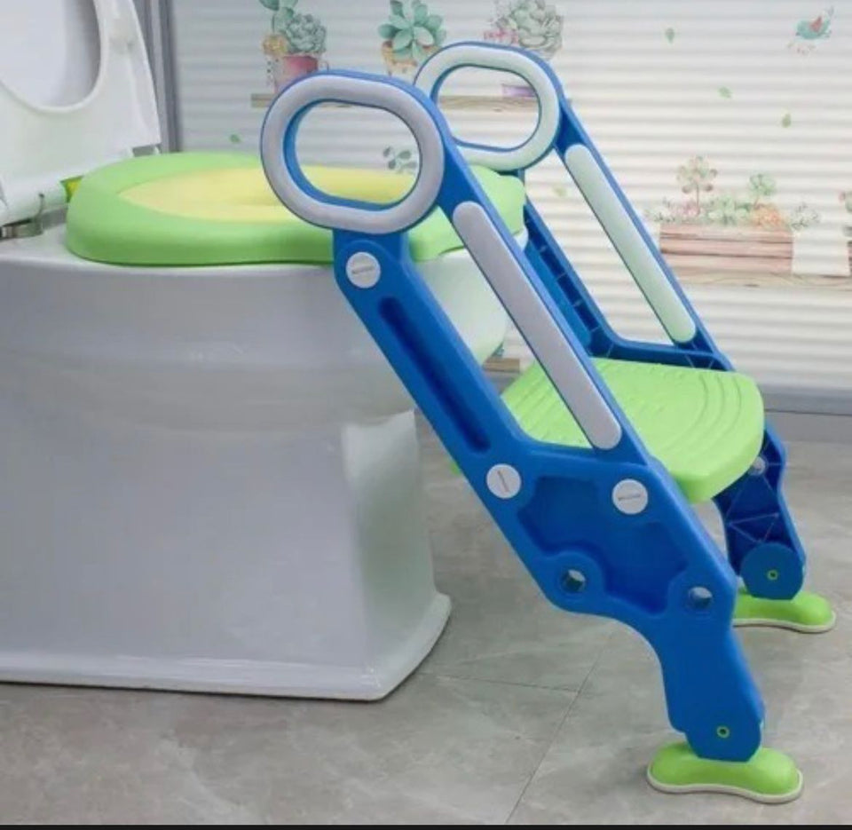 🚽 ESCALERA VASENILLA ACOLCHADA PARA NIÑOS