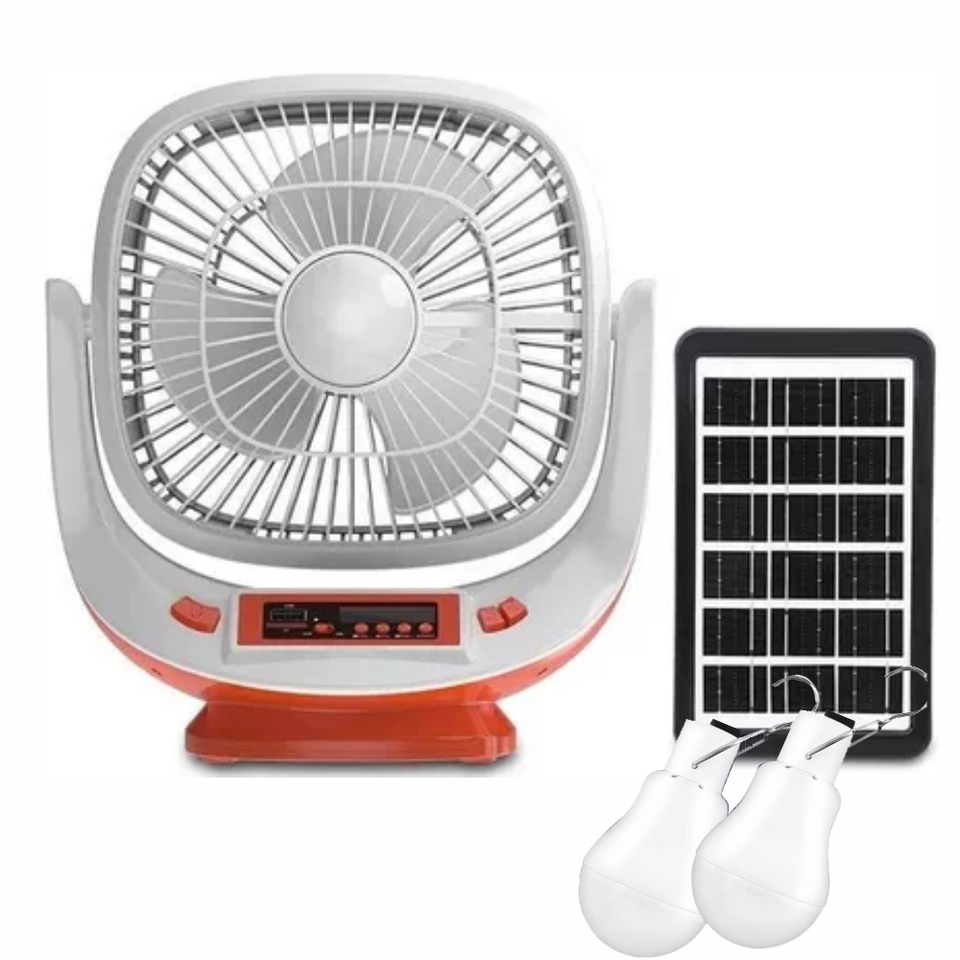 VENTILADOR SOLAR PORTATIL
