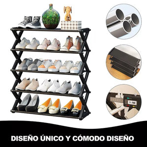 organizador y estante de 5 niveles