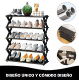 organizador y estante de 5 niveles