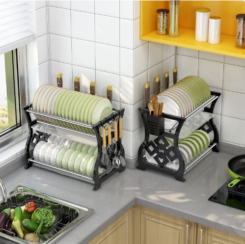 Organizador y escurridor de platos