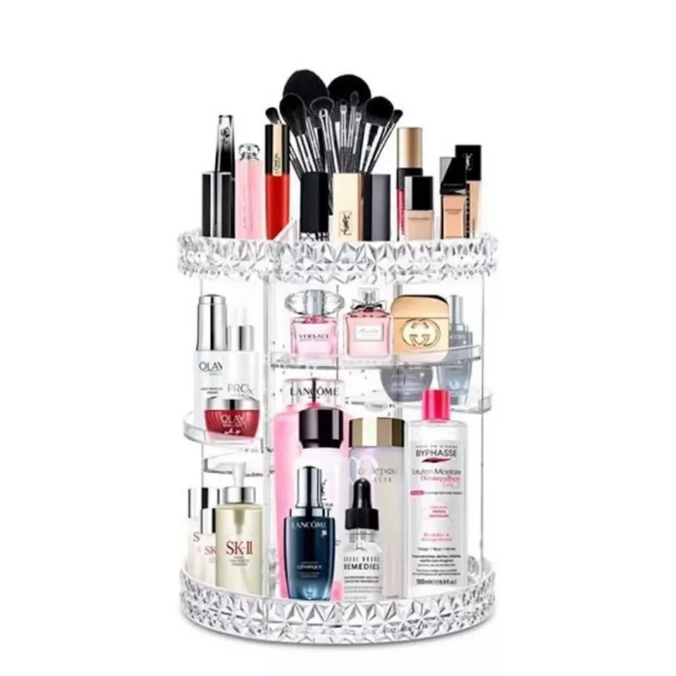 Organizador Cosmético de Diamante 360°
