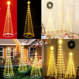 ARBOL CONO LUCES LED
