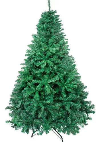 🎄✨ ÁRBOL DE NAVIDAD ROBUSTO 2.10 M VERDE – 1300 RAMAS *