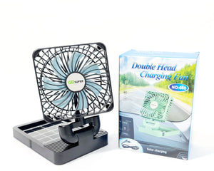 Ventilador con panel solar