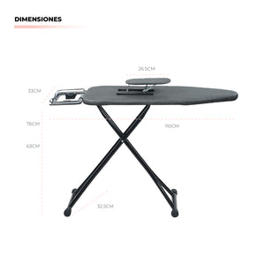 MESA PARA PLANCHAR PLEGABLE