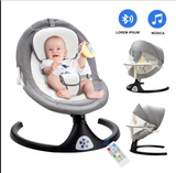 SILLA MECEDORA ELECTRICA BEBE CON COMEDOR Y MOSQUITERO