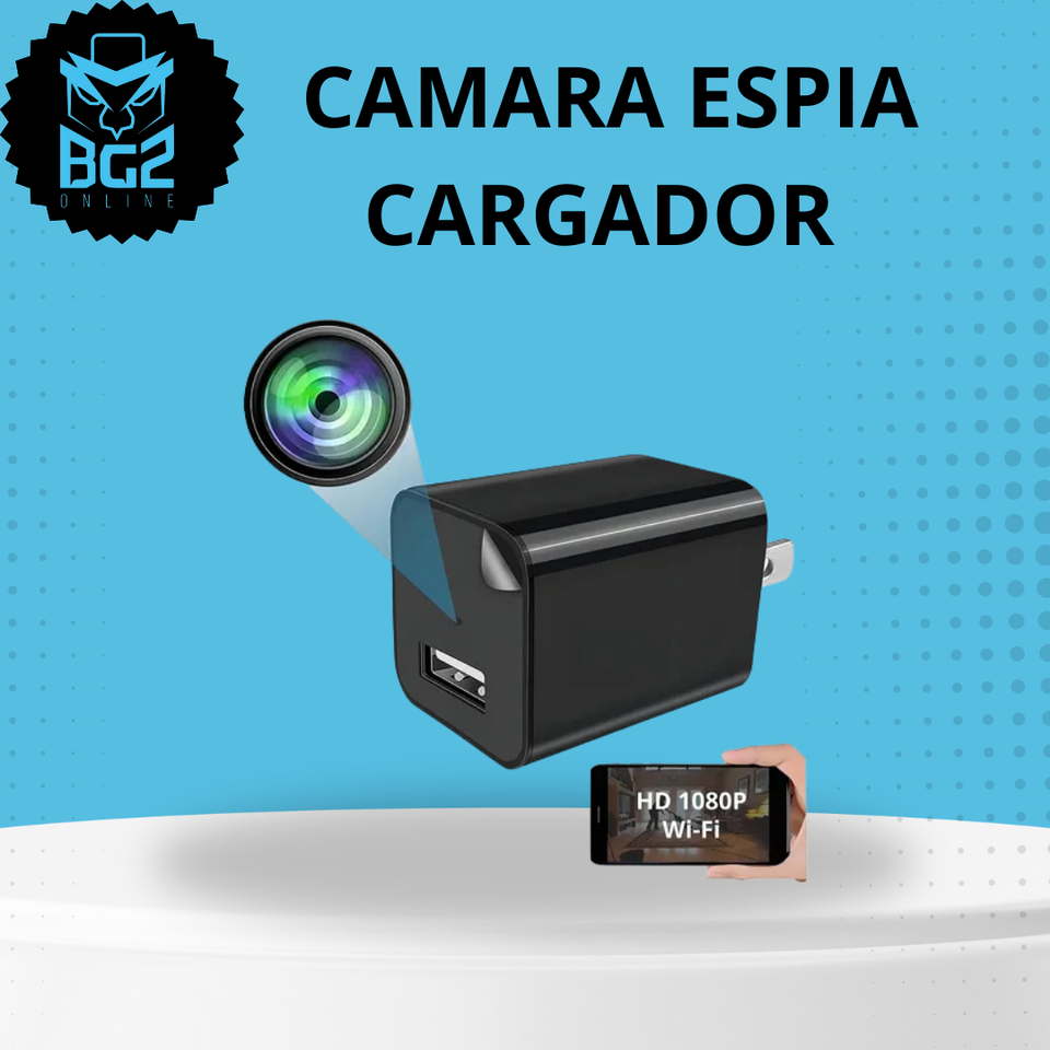 Cámara Espía en Cargador USB