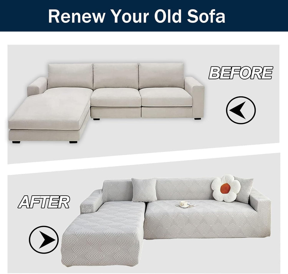 FUNDA FORRO SOFA EN L