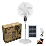 VENTILADOR  + BOMBILLOS  SOLARES