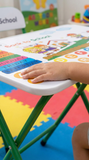 SET ESCRITORIO + SILLA PLEGABLE INFANTIL