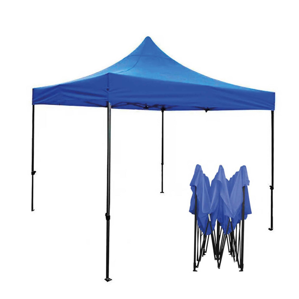 ⛺💙 TOLDO CARPA PLEGABLE AZUL – 3 X 3 M *