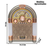 🎵 RADIO ROCKOLA PARLANTE RETRO M-68BT