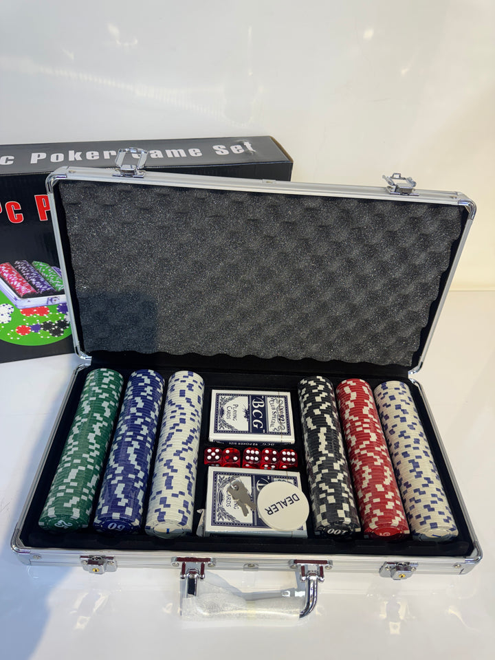 ♠️♦️ JUEGO DE PÓKER DE 300 FICHAS CON MALETÍN