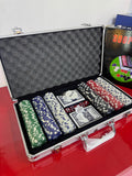 ♠️♦️ JUEGO DE PÓKER DE 300 FICHAS CON MALETÍN