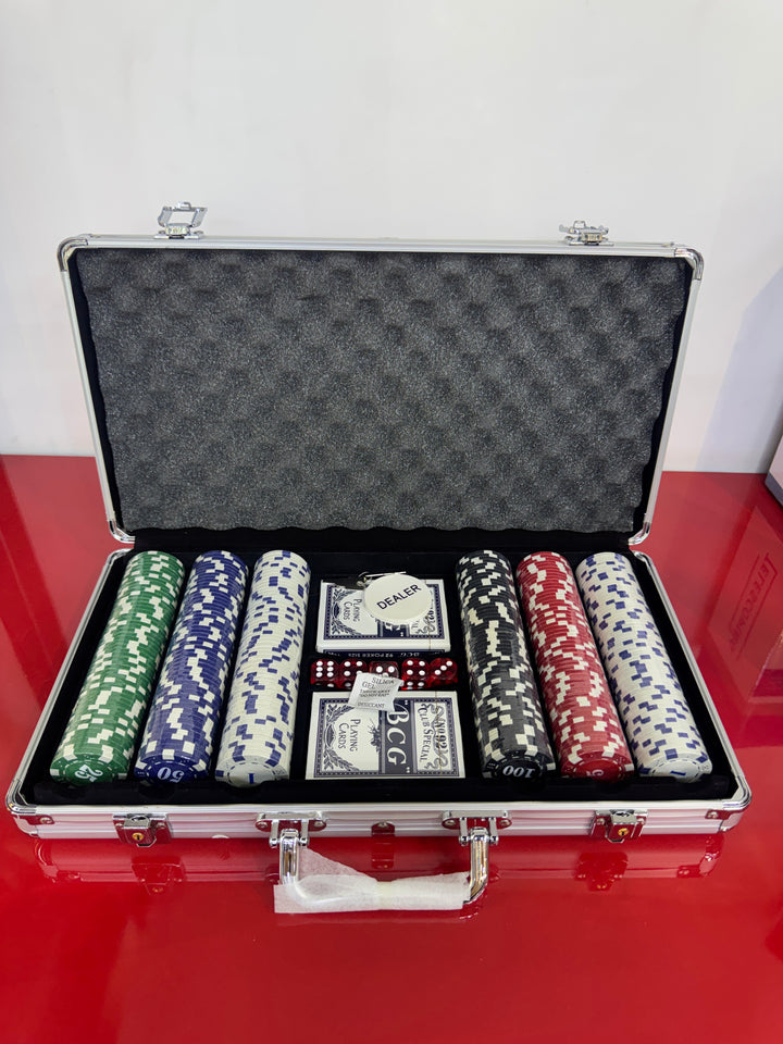 ♠️♦️ JUEGO DE PÓKER DE 300 FICHAS CON MALETÍN