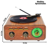 📻 RADIO PARLANTE RETRO VINTAGE MD-1317BT