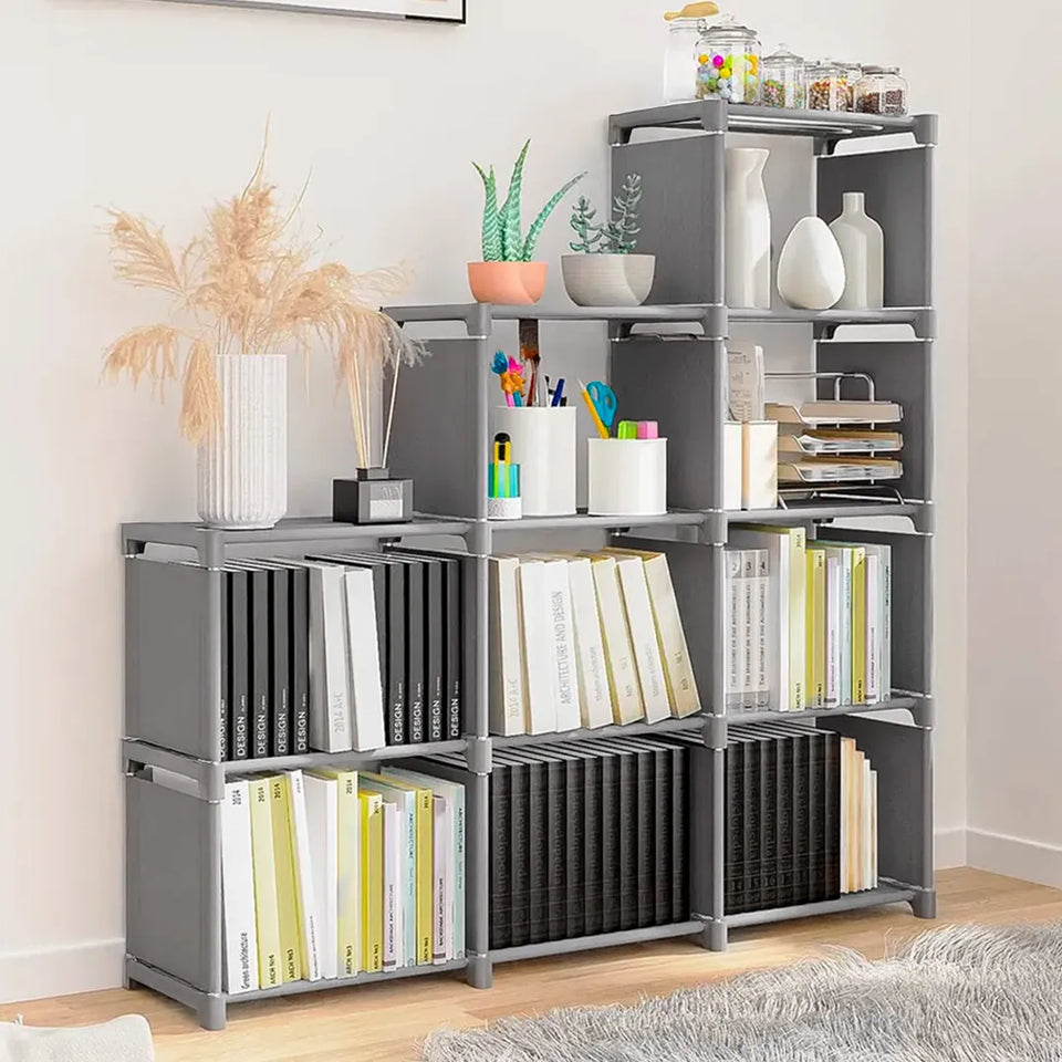 🗂️ Mueble Organizador Estante de 9 Compartimentos