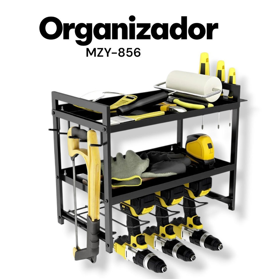 🛠️ Organizador de Herramientas con 2 Repisas