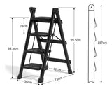🪜 Escalera Plegable de 4 Pasos Resistente