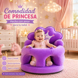 👶💜 COJÍN ESTABILIZADOR PARA BEBÉ NIÑA MORADO REINA
