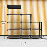 👟 ORGANIZADOR ZAPATERO MODULAR DE 10 COMPARTIMENTOS