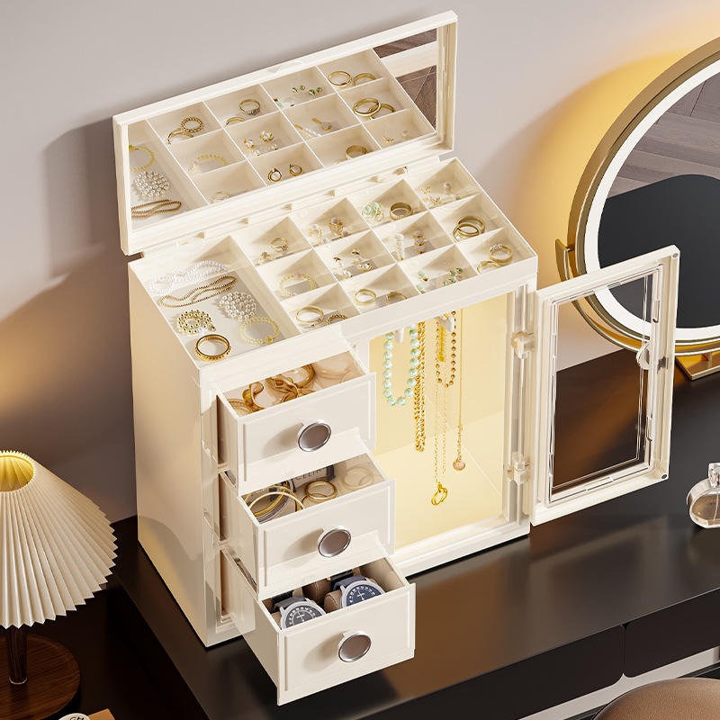 💍 JOYERO PLÁSTICO ORGANIZADOR DE ACCESORIOS