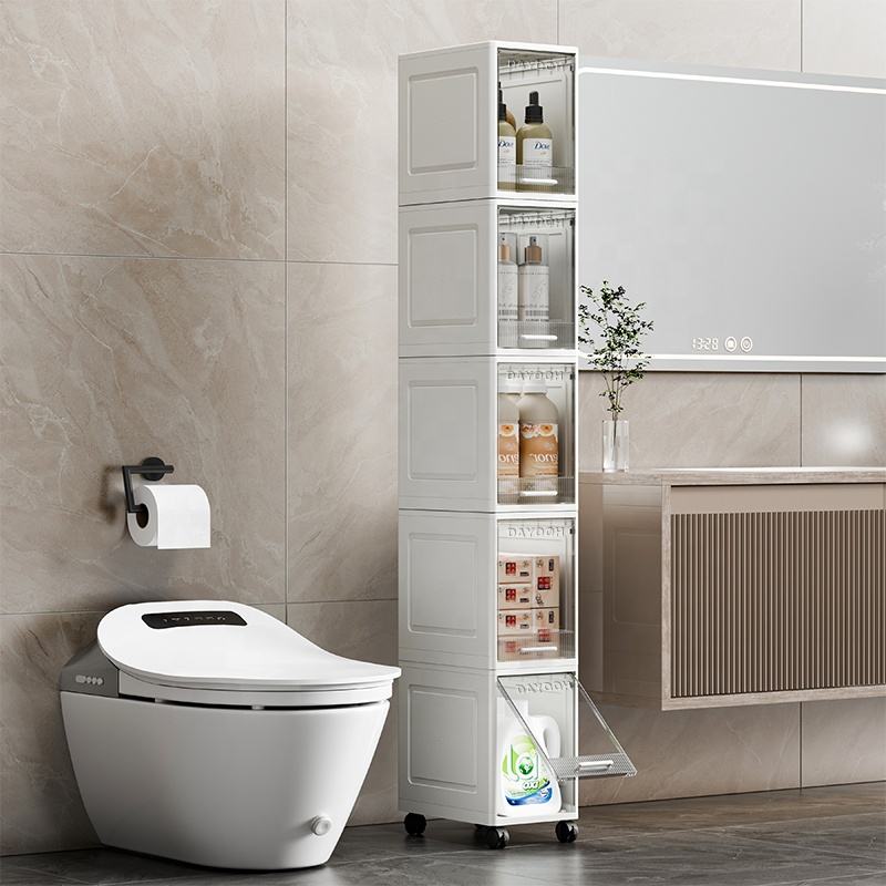 🗄️ GABINETE ORGANIZADOR DE 5 NIVELES CON RUEDAS