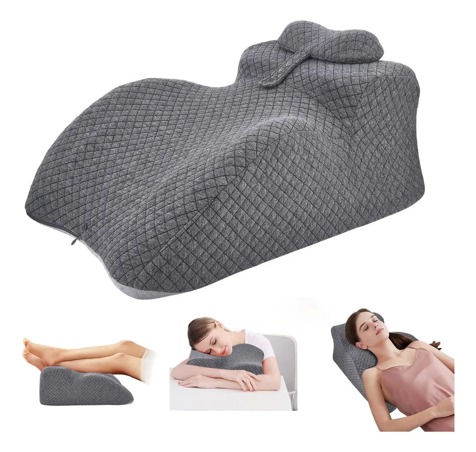 🛏️ ALMOHADA ERGONÓMICA MEMORY FOAM MULTIFUNCIONAL