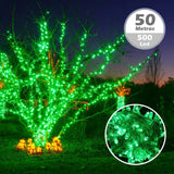 LUCES LINEAL SOLAR  500 LED, 50 METROS