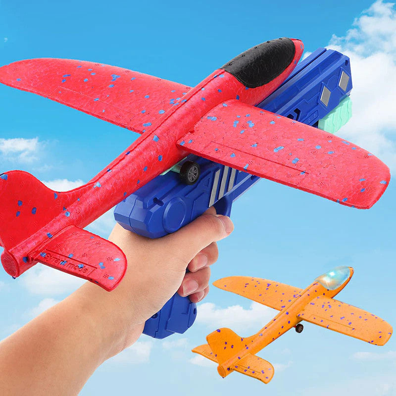 JUGUETE  LANZADOR DE  AVION