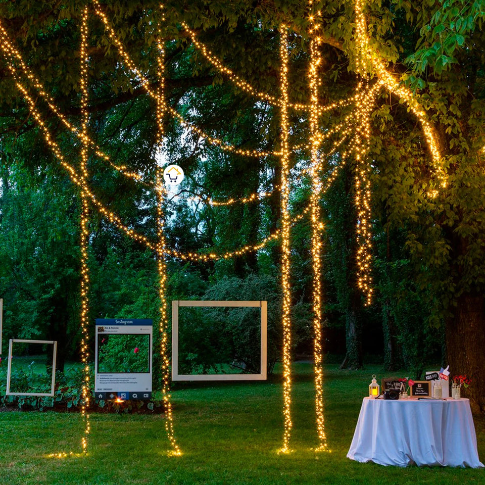 LUCES LINEAL SOLAR  500 LED, 50 METROS