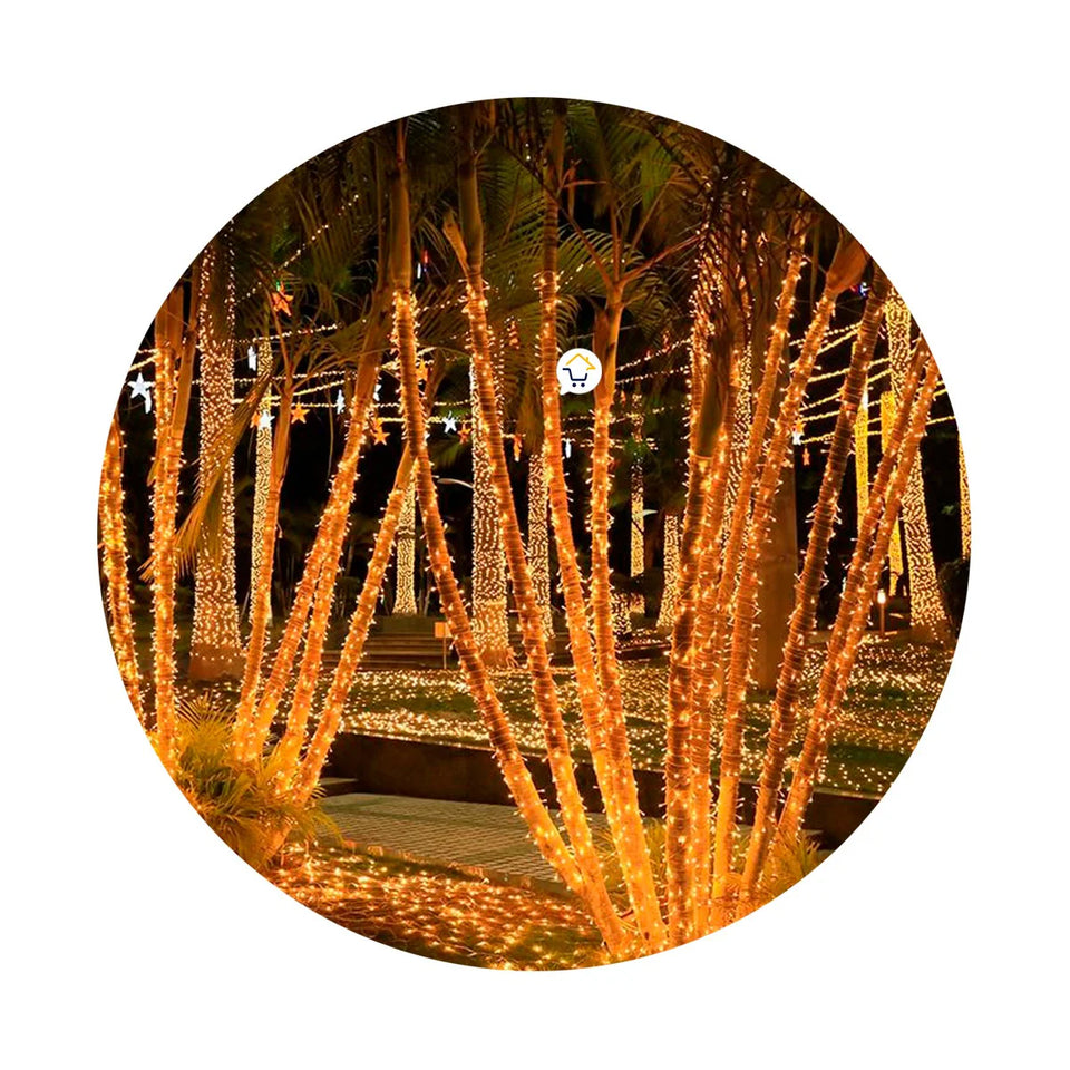 LUCES LINEAL SOLAR  500 LED, 50 METROS