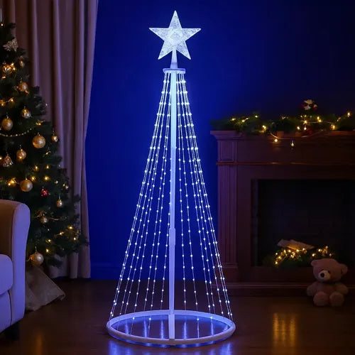 🎄✨ ÁRBOL DE NAVIDAD CON LUCES LED 180 CM