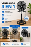 🌀 VENTILADOR 3 EN 1 DE 18 PULGADAS
