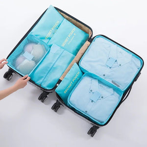 Set organizador de equipaje x 6 piezas