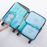 Set organizador de equipaje x 6 piezas