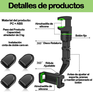 Soporte multifuncional para celular