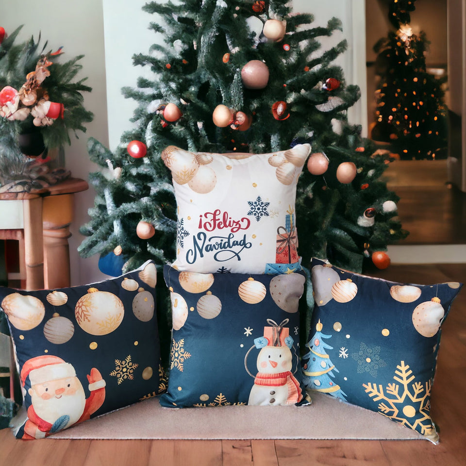 🎄 Set X 4 Cojines Navideños ✨