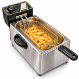 🍟🔥 FREIDORA ELÉCTRICA PROFESIONAL 3L A 6L – 1400W