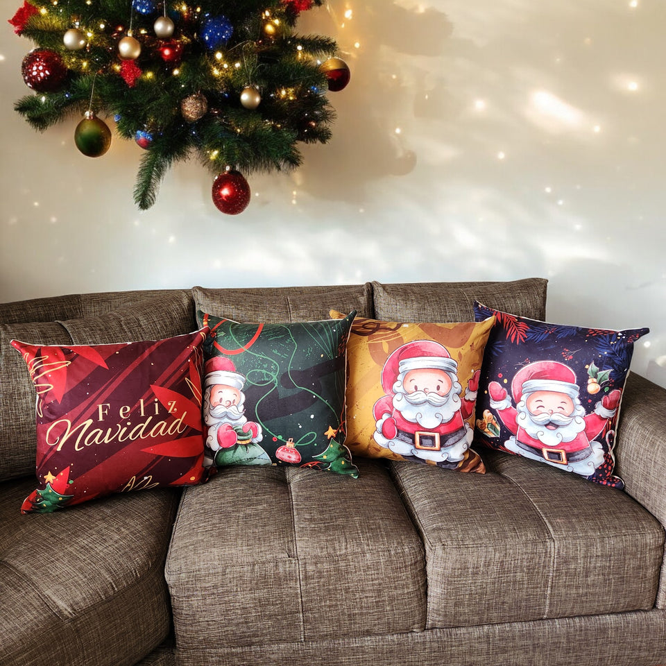 🎄 Set X 4 Cojines Navideños ✨