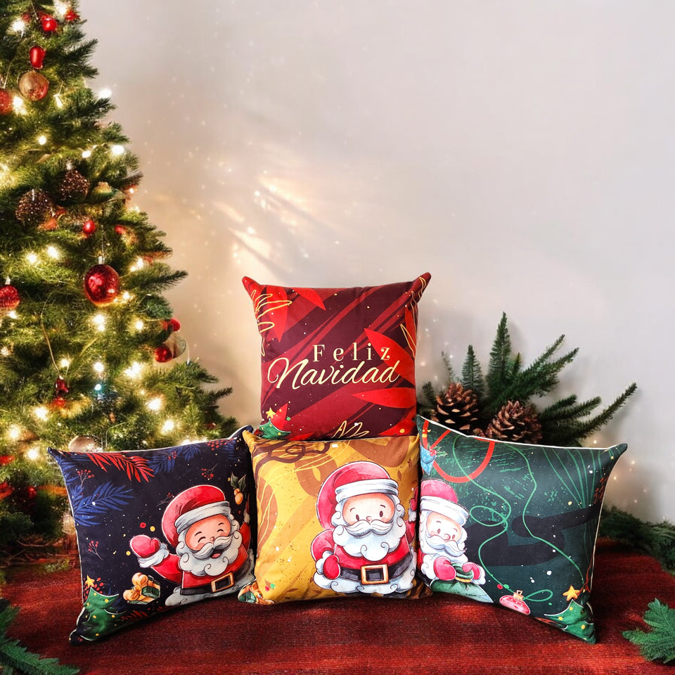 🎄 Set X 4 Cojines Navideños ✨