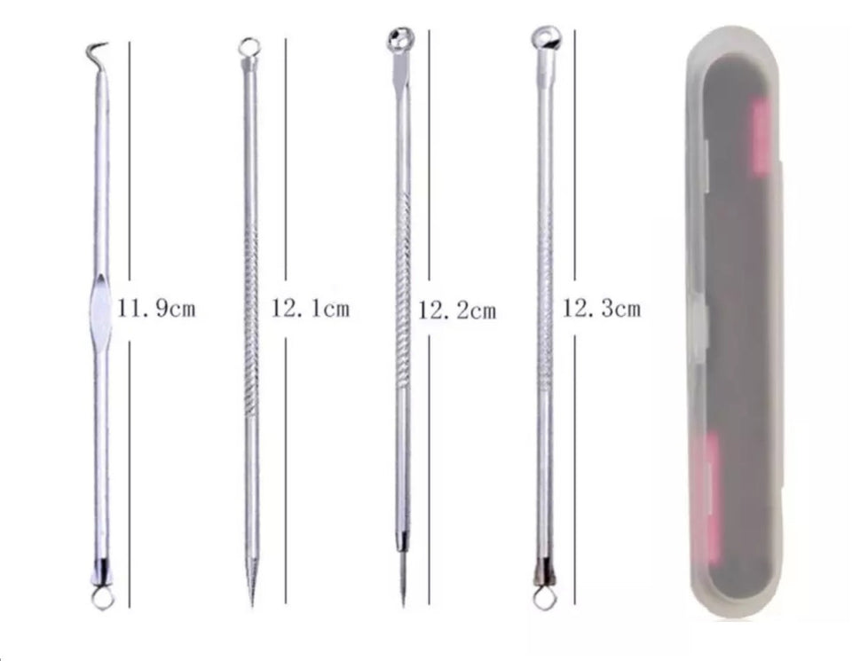 Extractor Espinillas 4 Piezas